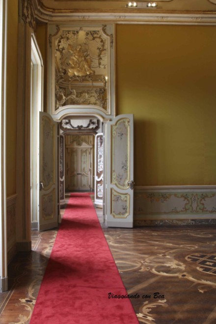 Villa Reale di Monza - passando da una sala all'altra